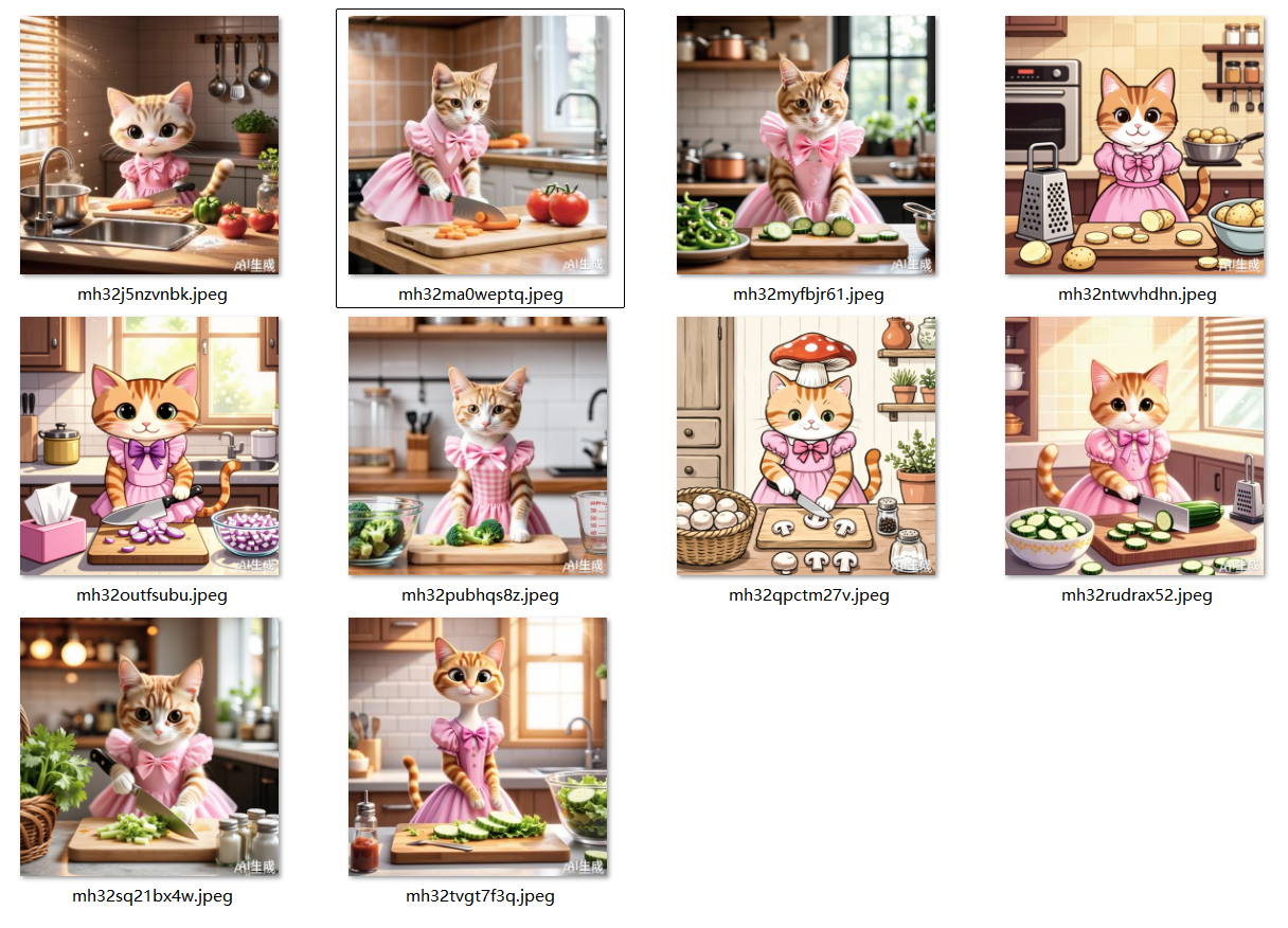 批量P图修改照片示例图