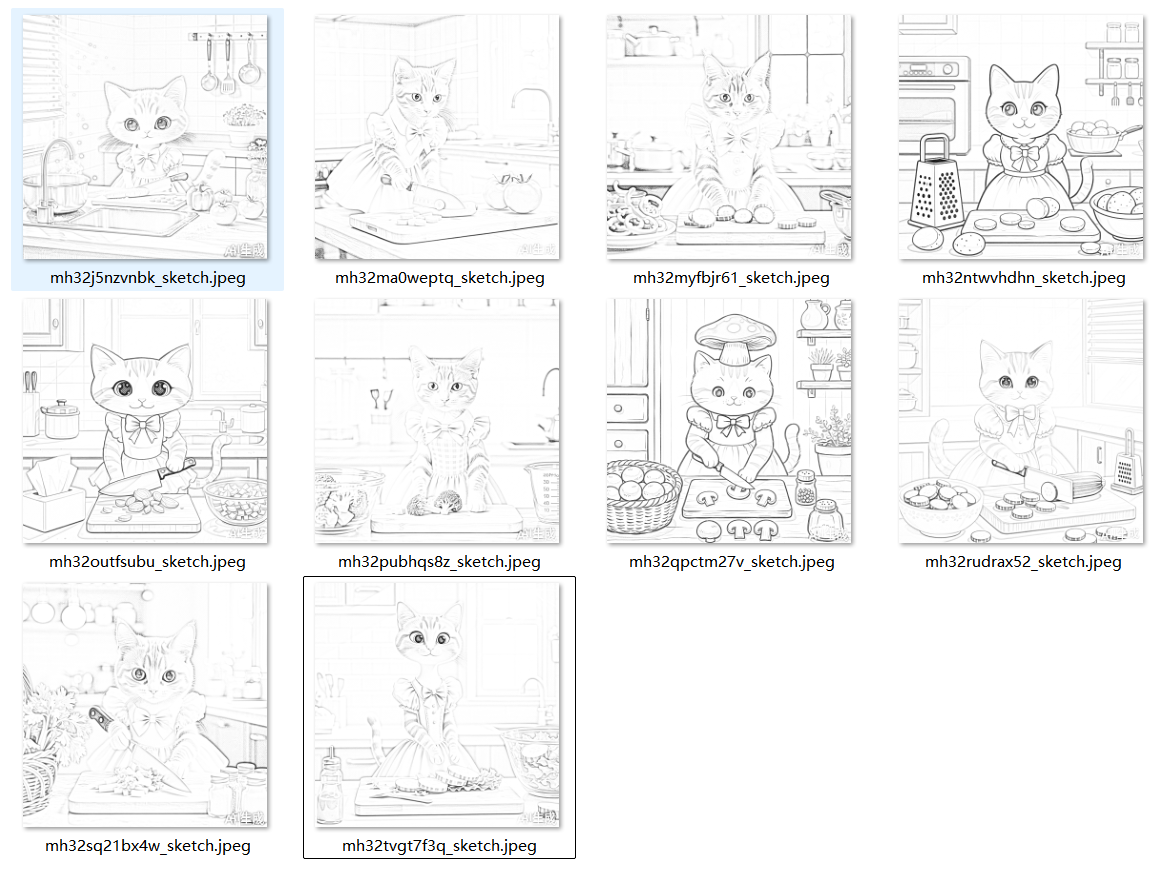 批量修改图片风格示例图